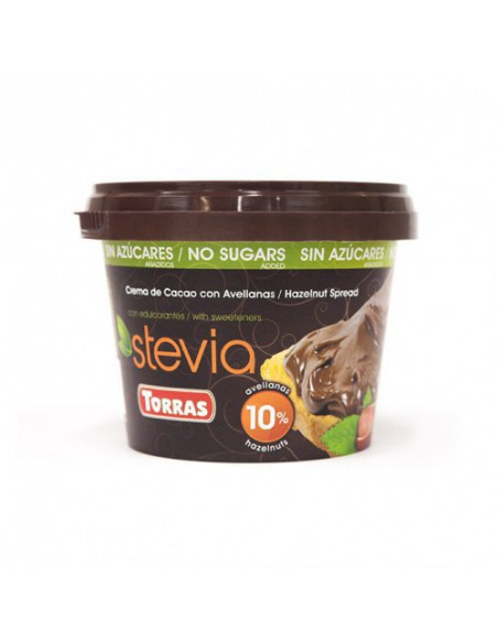 Crema de Cacao y Avellanas con Stevia Torras 200g