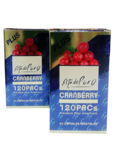 Pack (2 uds.) Cranberry 120 Pacs Estado Puro 40 cps Tongil