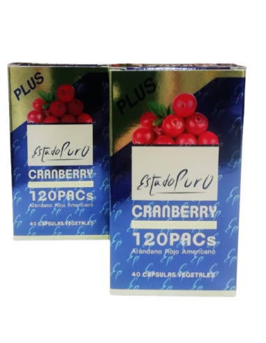 Pack (2 uds.) Cranberry 120 Pacs Estado Puro 40 cps Tongil