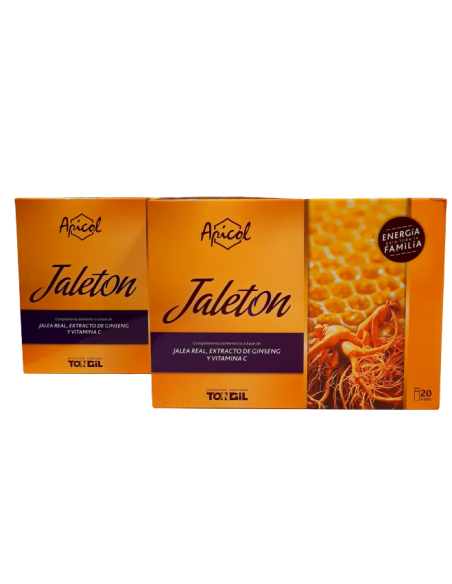 Pack (2 uds.) Apicol Jaleton 20 viales x 10 ml. Tongil