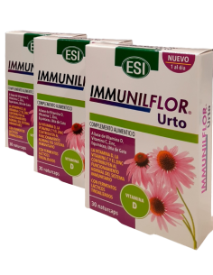 Pack (3 uds.) Immunilflor Urto 30 cps Esi