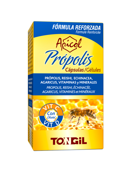 Apicol Propolis 40 Cápsulas Tongil