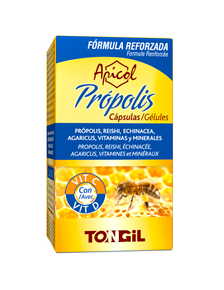 Apicol Propolis  ▷ Comprar Apicol Propolis 40 Cápsulas Tongil Apicol Propolis  ▷ Comprar Apicol Propolis 40 Cápsulas Tongil