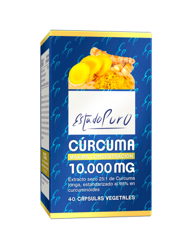 Curcuma - 10.000 - Estado Puro - Tongil - 40 cps