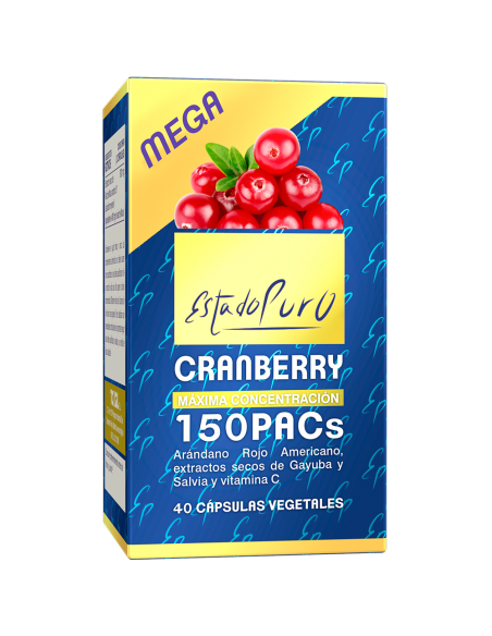 Cranberry Mega 150 Estado Puro 40 cps Tongil