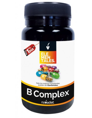 B Complex 60 cápsulas Elemental Novadiet