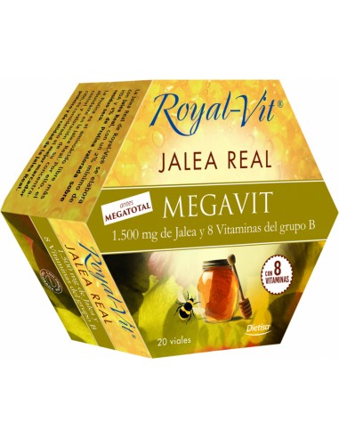 ROYAL VIT Jalea Real Megavit Viales Dietisa