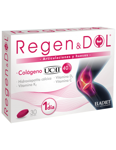 RegenDol Colageno UC -II ▷ Eladiet 30 comp | HERBODELICIAS