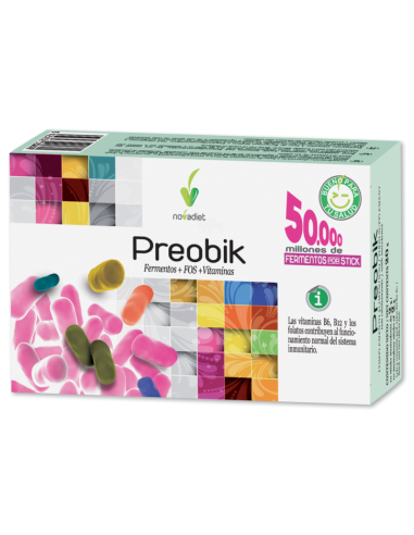 Preobik Probióticos Novadiet 10 sticks