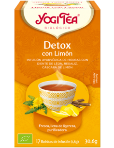 Yogi Tea Detox con Limón Bolsitas