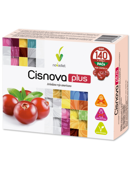Cisnova Plus Novadiet 60 caps | HERBODELICIAS