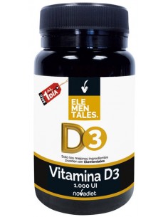 Vitamina D3 1000 UI Elemental Novadiet
