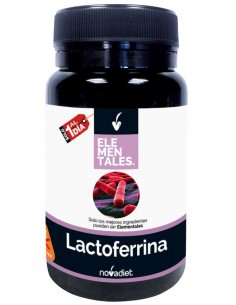 Lactoferrina 30 comprimidos masticables Elemental Novadiet