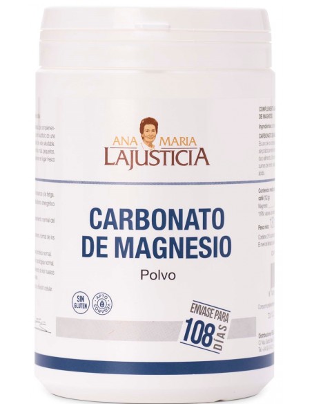 Carbonato Magnesio 130 g Ana Maria Lajusticia