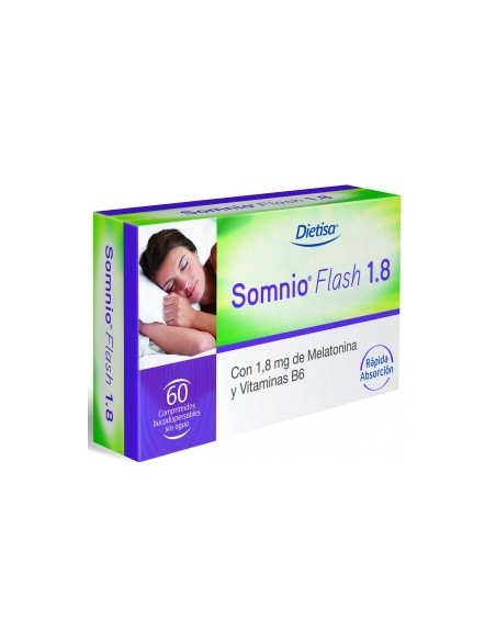 Somnio® Flash 1.8 60 comprimidos Dietisa