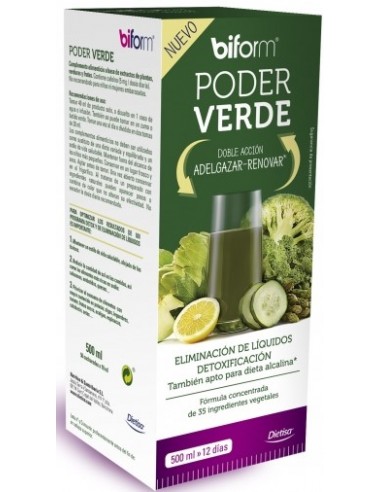 Biform Poder Verde Jarabe 500 ml Dietisa