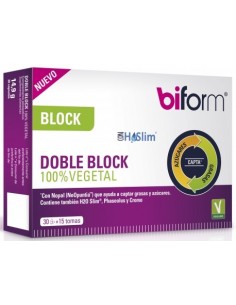 Biform Doble Block 100% Vegetal 30 cápsulas Dietisa