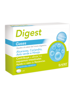 Digest Gases Eladiet 60 comprimidos