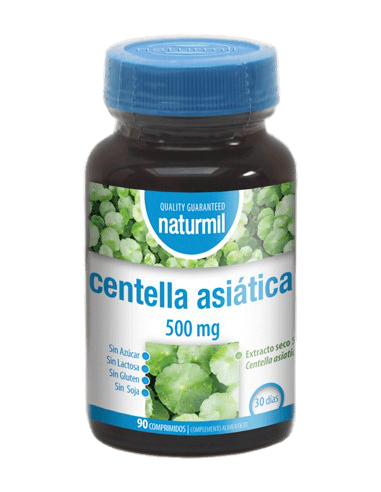 Centella Asiática 500 mg 90 comprimidos Dietmed
