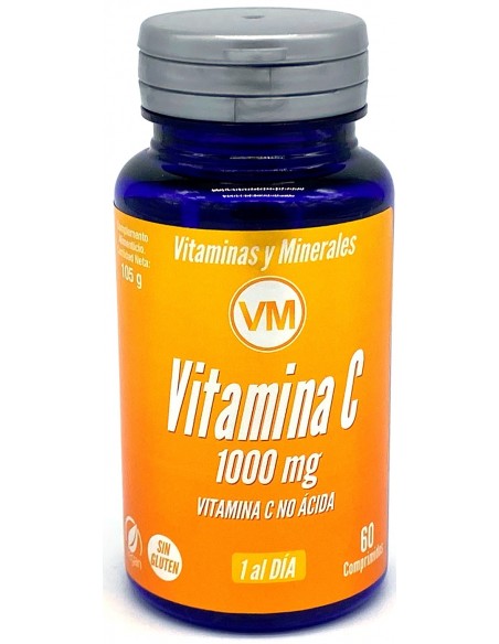 Vitamina C 1000 mg 60 comprimidos Ynsadiet