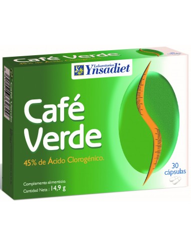 Café Verde Ynsadiet 30 cápsulas