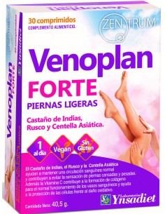 Zentrum Venoplan Forte 30 comprimidos Ynsadiet