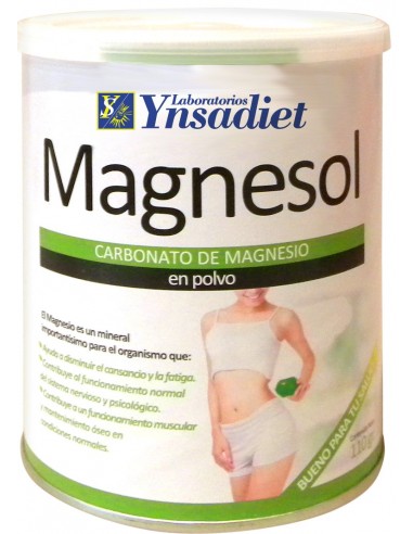 Magnesol Carbonato de Magnesio 110g Hijas del Sol Ynsadiet