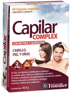Zentrum Capilar Complex 60 cápsulas Ynsadiet