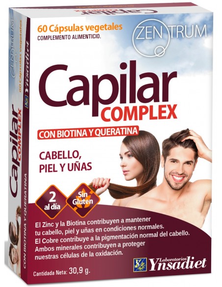 Zentrum Capilar Complex 60 cápsulas Ynsadiet