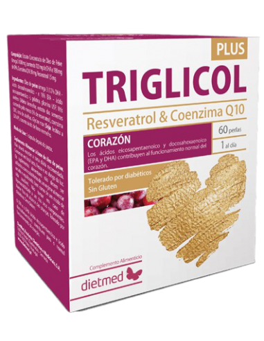 Triglicol Plus 60 cápsulas Dietmed