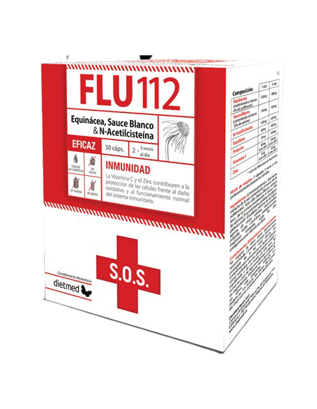 Flu112 30 cápsulas Dietmed
