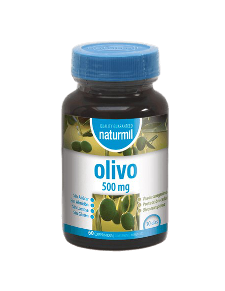 Olivo 500 mg 60 comprimidos Naturmil Dietmed