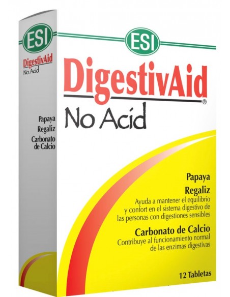DigestivAid No Acid ESI 12 tabletas