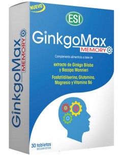GinkgoMax Memory 30 tabletas Esi