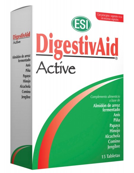 DigestivAid Active 15 tabletas Esi