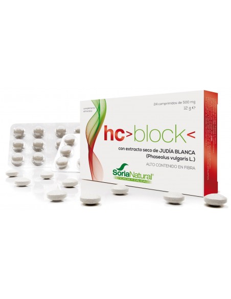 Hc Block Soria Natural 24 comprimidos