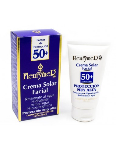 Crema Solar Facial 50+ Fleurymer