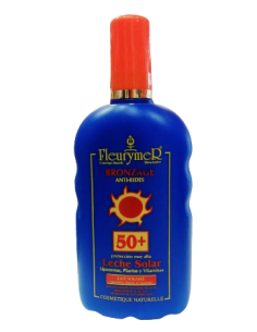 Leche Solar SPF50+ con dosificador-250ml Fleurymer