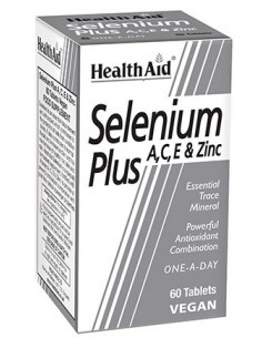 Selenium Plus A, C, E & Zinc 60 Tablets Health Aid