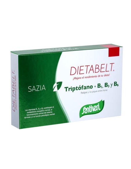 Dietabelt Sazia Triptófano+B1, B3 y B6 Santiveri
