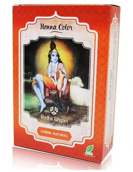 Henna Color Cobre Natural Radhe Shyam 100 gr
