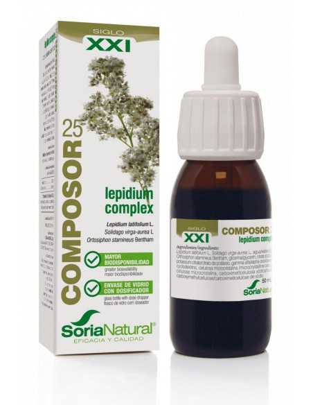 Composor 25 Lepidium Complex XXI Soria Natural