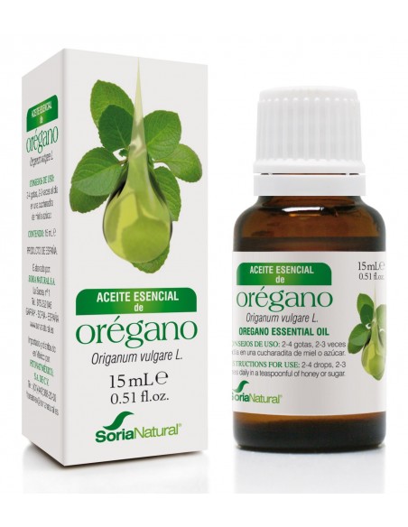 Aceite Esencial de Orégano Soria Natural 15 ml.