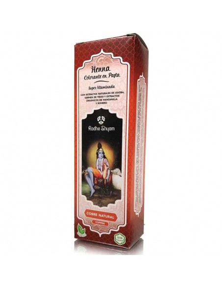 Henna Pasta Cobre Natural Radhe Shyam 200 ml