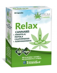 Zentrum Relax 30 cápsulas Cannabis Ynsadiet