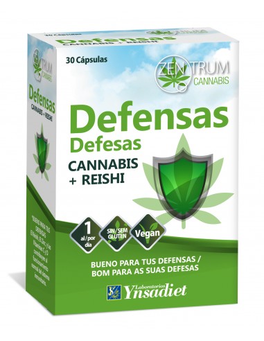 Zentrum Defensas 30 cápsulas Cannabis Ynsadiet