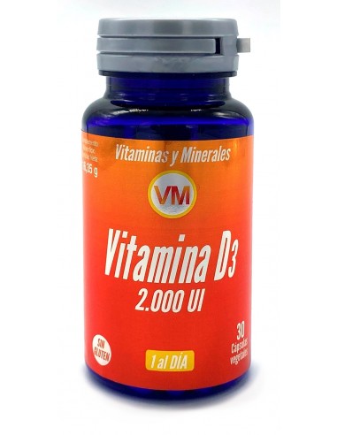 Vitamina D3 4.000 UI 60 cápsulas vegetales Ynsadiet