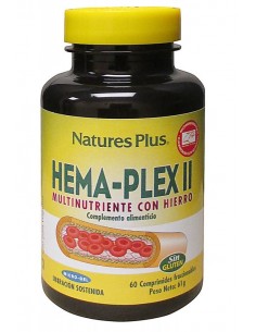 Hema-Plex II 60 comprimidos NaturesPlus