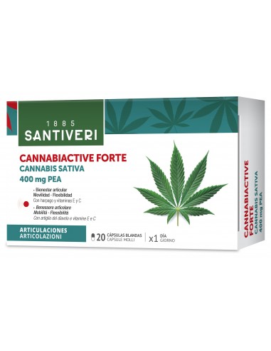 Cannabiactive Forte 20 cápsulas Santiveri