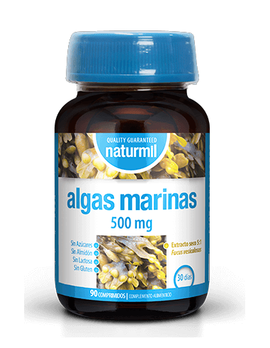Algas Marinas 500 mg Naturmil Dietmed